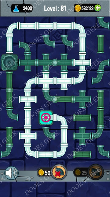  Plumber 3: Plumber Pipes Connect Level 81 Solution, Cheats, Walkthrough for android, iphone, ipad and ipod