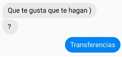 Qué te gusta que te hagan?, transferencias