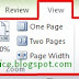 Tab View pada Microsoft Word 2010