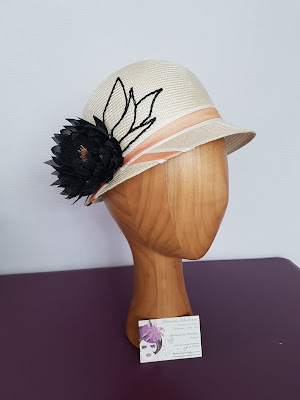 chapeaux de cérémonie, bijoux de tête mariée, chapeaux de ville www.patouchechapeaux.com