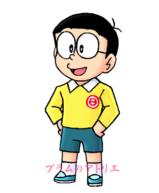 プラムのアトリエ 映画 ドラえもん のび太の月面探査記 野比 のび太 私服ver 冬服 バッジ ミニキャラ ちびキャラ イラスト プラムのアトリエ 映画 ドラえもん のび太の月面探査記 野比 のび太 私服ver 冬服 バッジ ミニキャラ ちびキャラ イラスト