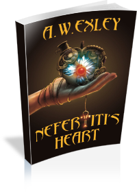 Book Cover: Nefertiti's Heart by A.W. Exley