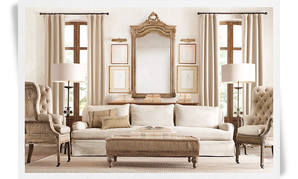 Restoration Hardware Living Room Colors