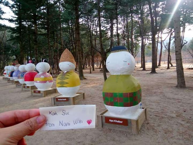 Kak Sue di Nami Island Korea