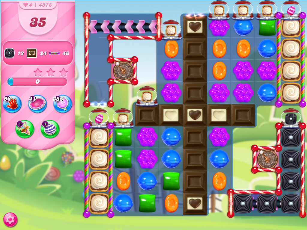 Candy Crush Saga level 4878