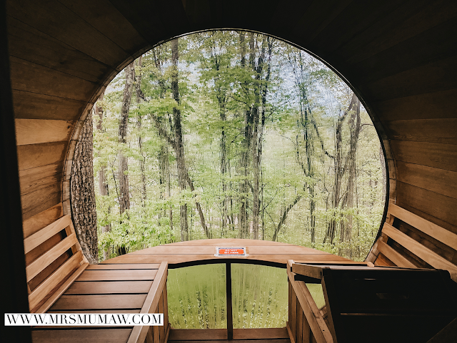 hocking hills sauna pods