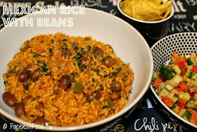 Mexican rice with beans