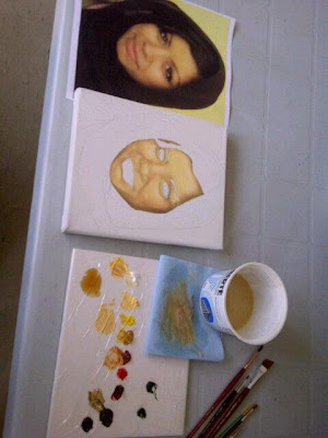 art progress pictures, progress photos, art coming to life, beauty art, portrait painting process