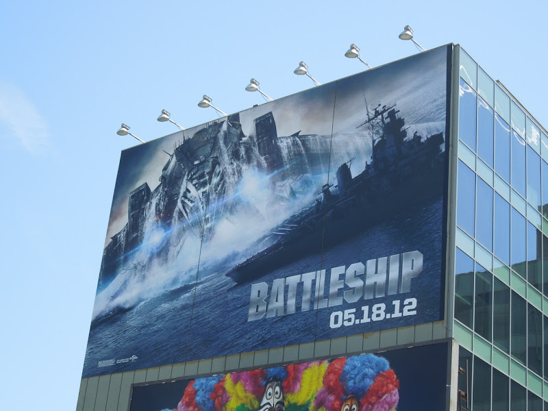 Battleship movie billboard