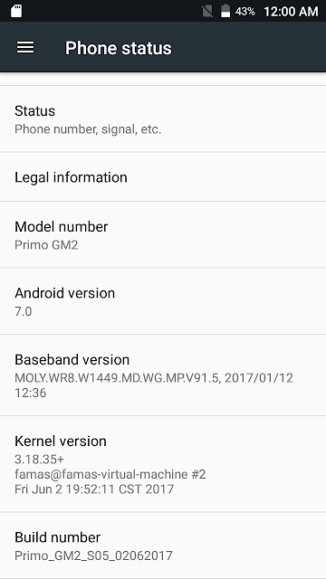 Walton Primo GM2 Flash File CM2 Read Firmware