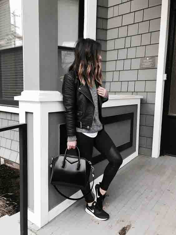 Looks estilosos com legging preta-Delírios Cotidianos: Dicas de moda e  beleza