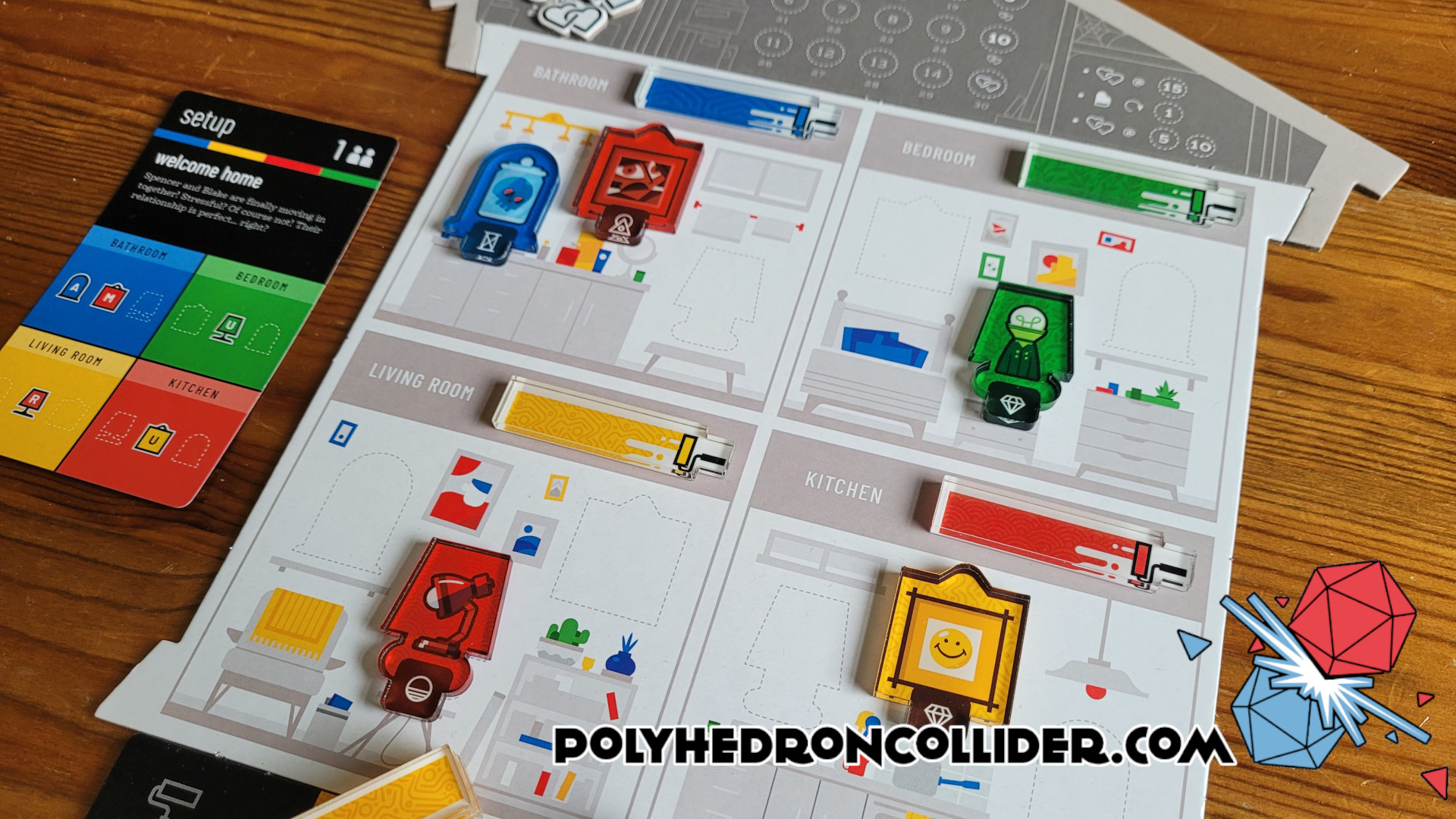 Polyhedron Collider Decorum Board Game Review House