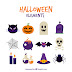 Kit digital Halloween PNG (licença royalty-free)