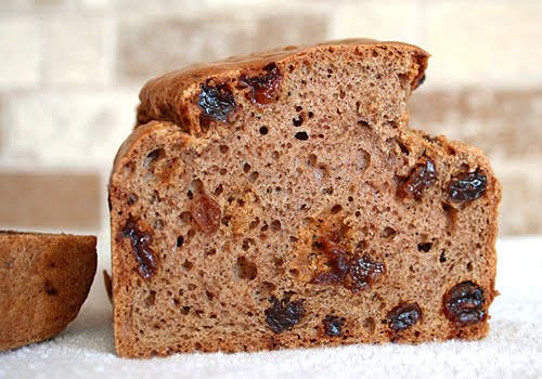 Gluten Free Raisin Bread