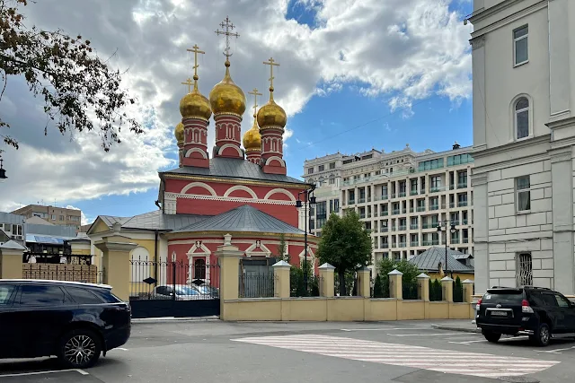 проезд Шломина, храм Николая Чудотворца на Щепах