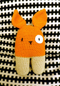 blankie crochet rabbit