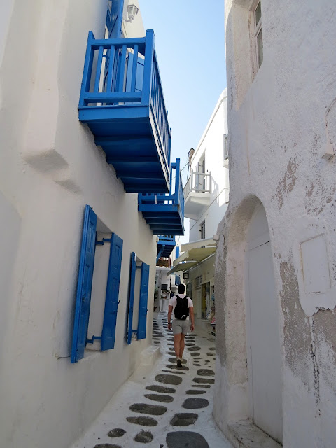 Wandering the Streets, Mykonos