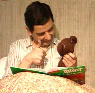 Mr.Bean dengan Bonekanya, teddy bear