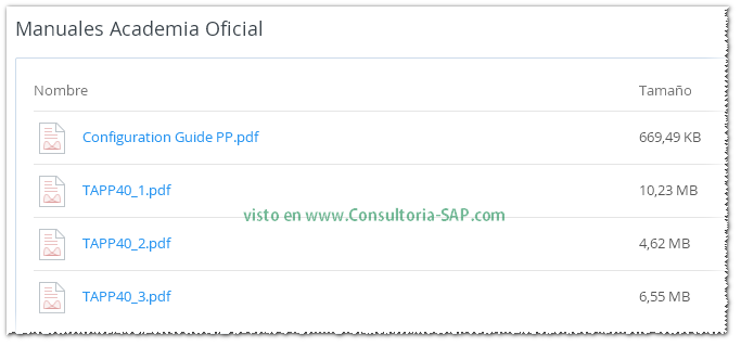 Manuales Oficiales SAP PP