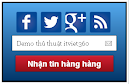 Rss Feed Subscription đẹp - Nhận tin theo dõi Blogspot