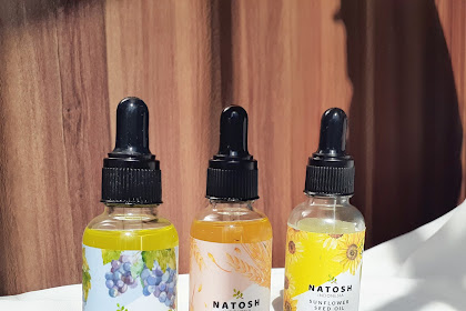 Review Natosh Grapeseed Oil, Rice Bran Oil dan Sunflower Seed Oil
