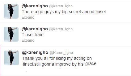 karen igho tinsel karen igho tinsel