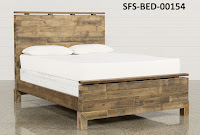 チャンキー木製ベッド