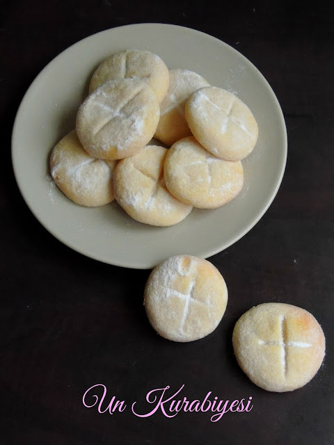 Turkish Shortbread Cookies, Un Kurabiyesi