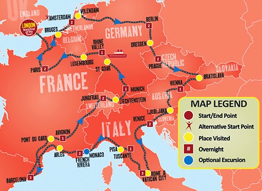 Expat Explore Ultimate Europe Trip