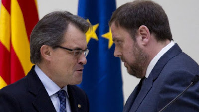 Fes lo que yo diga pero no faigues lo que yo faiga, Arturo Mas, Oriol Junqueras