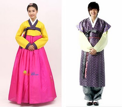 Notes notesku Hanbok Pakaian Tradisional Korea 