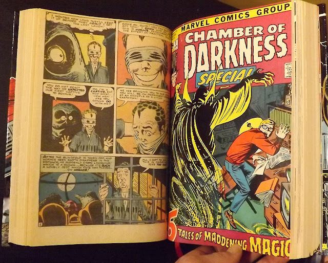 FEARSOME FANTASIES Custom Bound Comics, Marvel Horror Comics Reprints, Tomb of Darkness, Where Monsters Dwell, Chamber of Chills, Vault of Evil