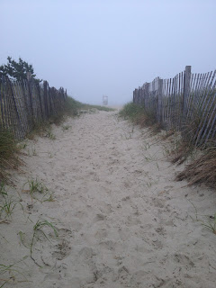 Sometimes you can't see where the path leads you, but if you take a moment you can see the beauty even in the fog.