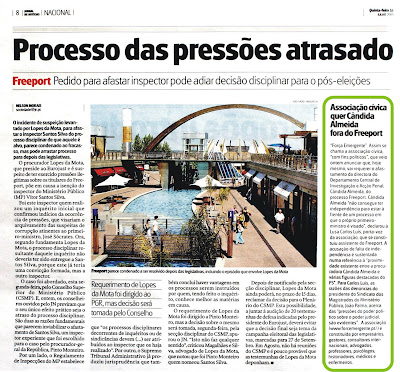 16.07.2009 - JORNAL DE NOTÍCIAS