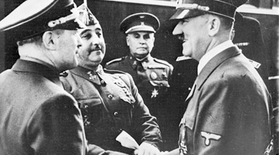 Franco Spain Hitler ratline escape Kissinger burial cemetery Nazi International cover-up FBI