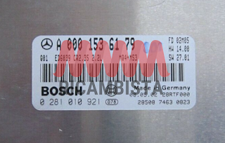 0281010921 A0001536179 Mercedes Sprinter centralina motore Bosch