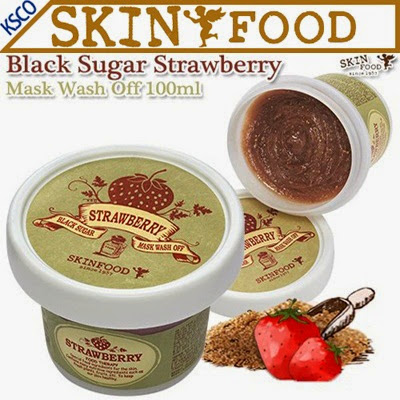 Review: SkinFood Black Sugar Strawberry Mask Wash Off
