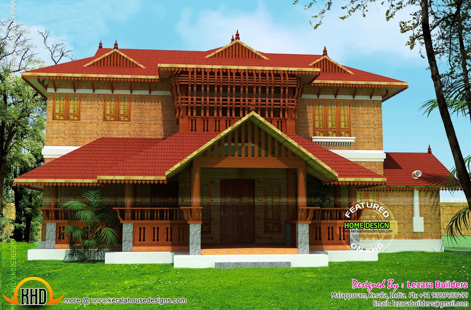 Kerala traditional home design Kerala home design and 