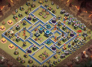 Base War Terbaik COC TH 13 Terkuat 2020