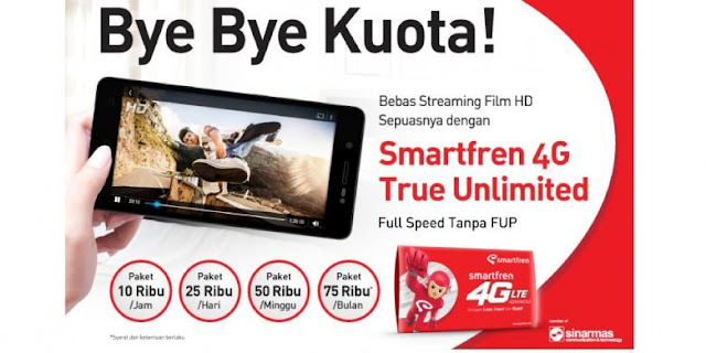 Smartfren Stop Paket 4G Unlimited