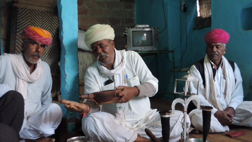 Brahmaanse ceremonie in Dundeli, India