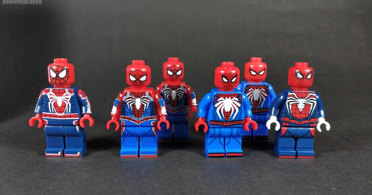 Dtb Lego Sdcc Spider Man Ps4 Minifigure Alternatives Showcase