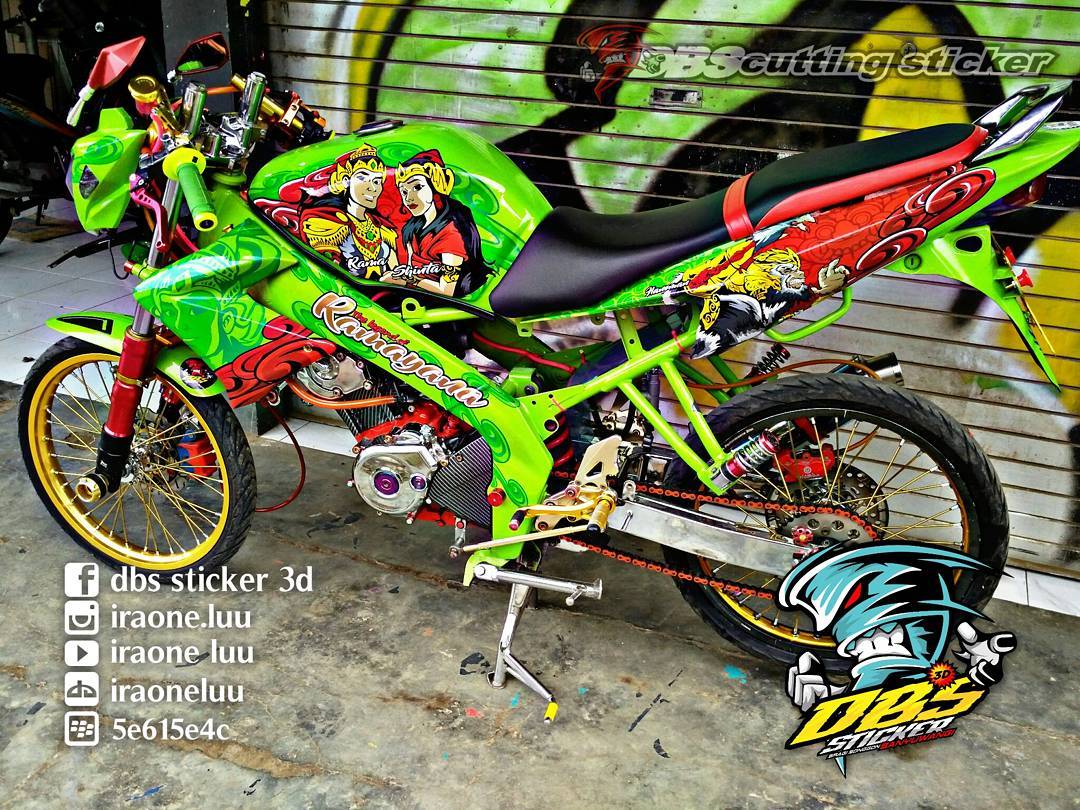 Dowload Koleksi Modif Cutting Sticker Old Vixion Terbaru Dan