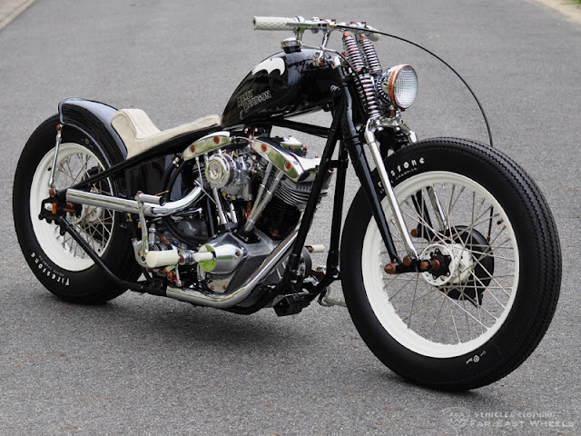 Harley Davidson Shovelhead By Far East Wheels Hell Kustom