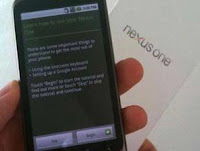 Foto FITUR GOOGLE NEXUS ONE Gambar Nexus One Spesidikasi Ponsel Google