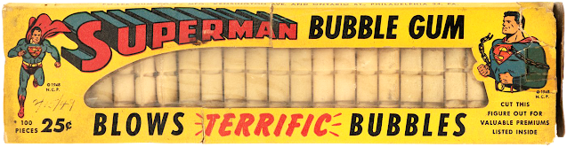 1948 Fo-Lee Gum Corp : Superman Bubble Gum
