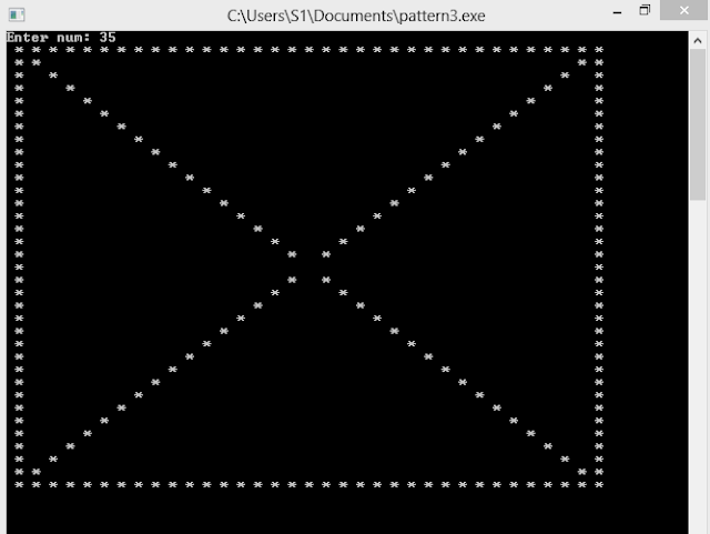 pattern in c