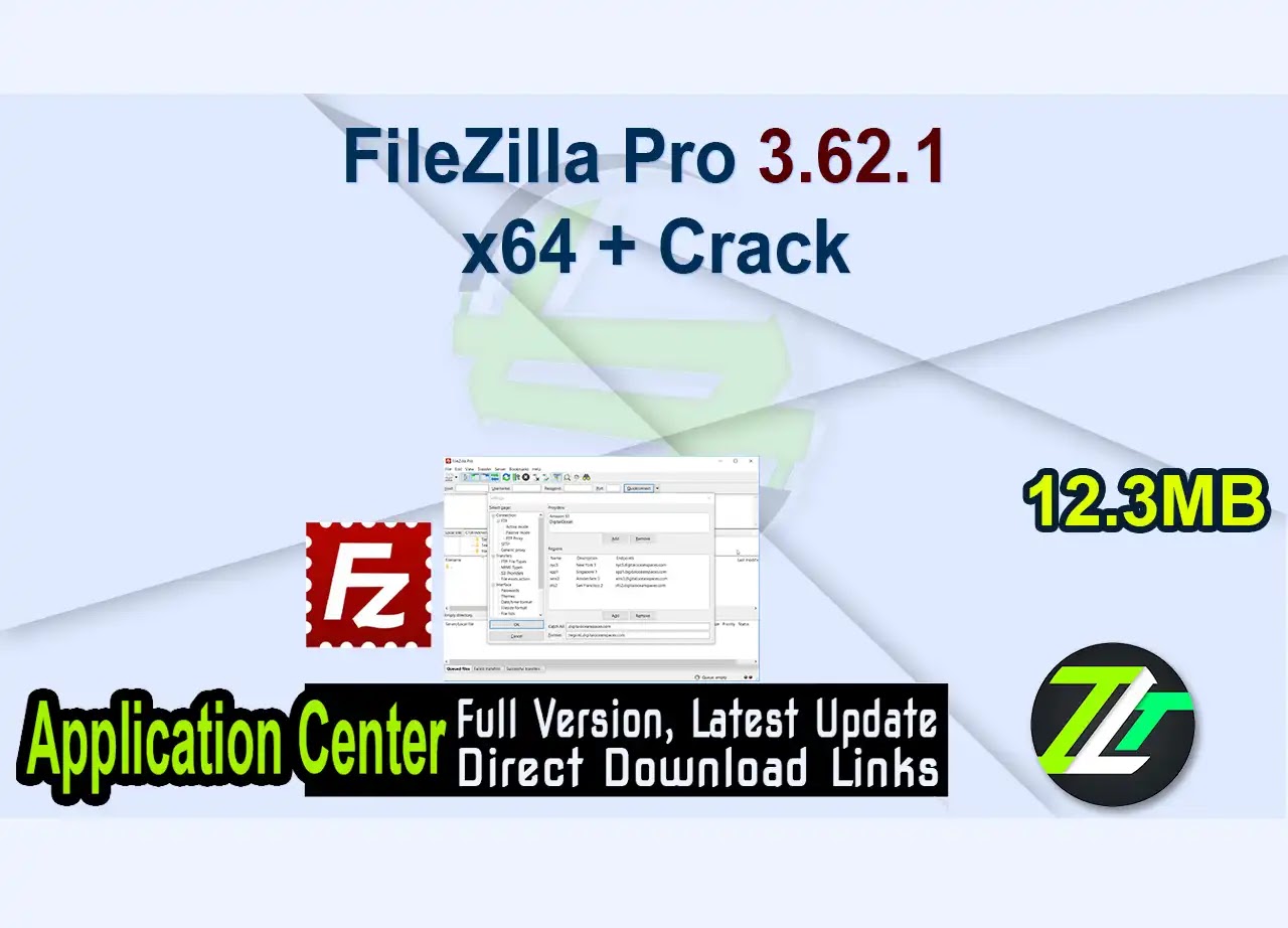 FileZilla Pro 3.62.1 x64 + Crack