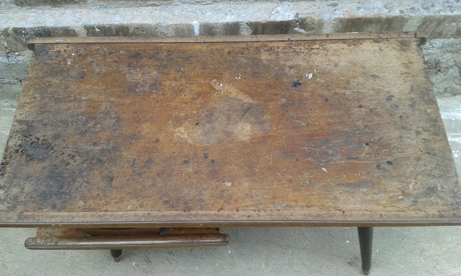 AntikAntikan Meja jengki kayu lembaran