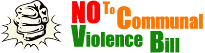 No To Communal Violence Bill